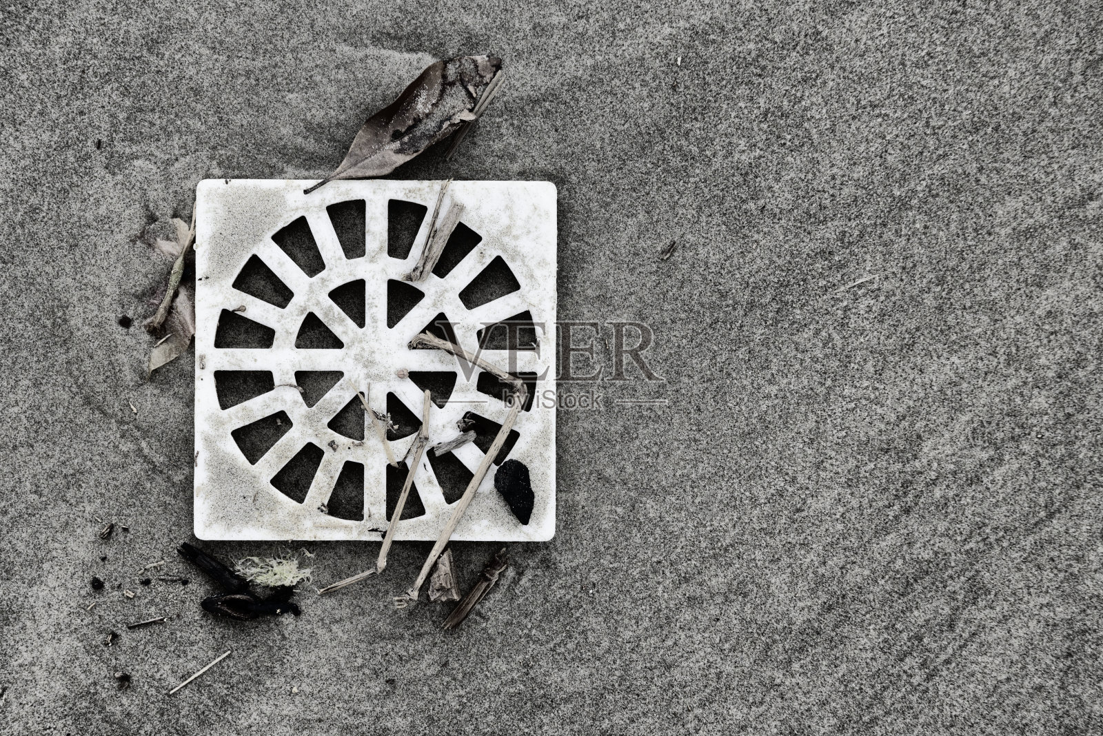 海洋中的塑料照片摄影图片