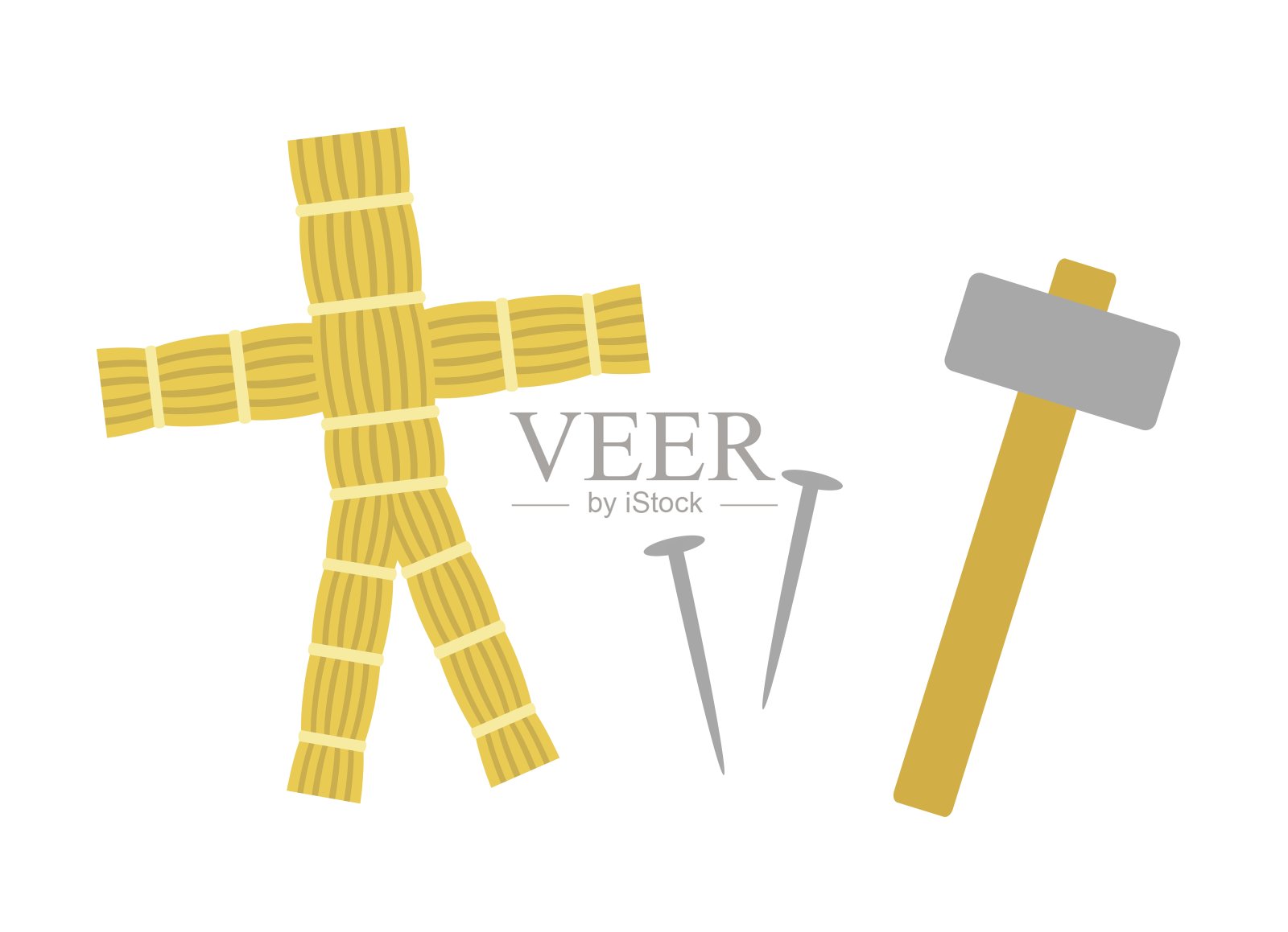 稻草图设置照片摄影图片