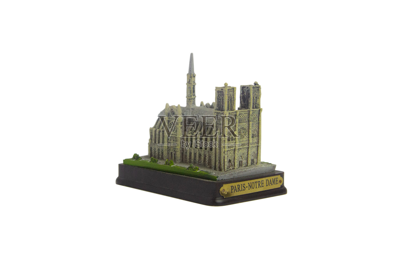 圣母院装饰孤立照片摄影图片