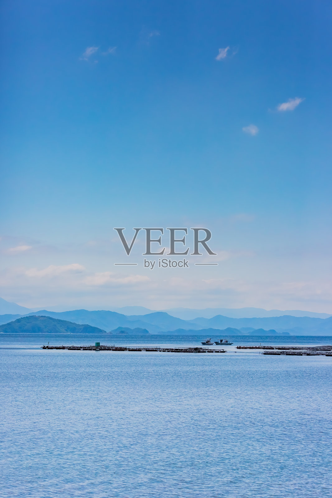 夏季日本海面照片摄影图片