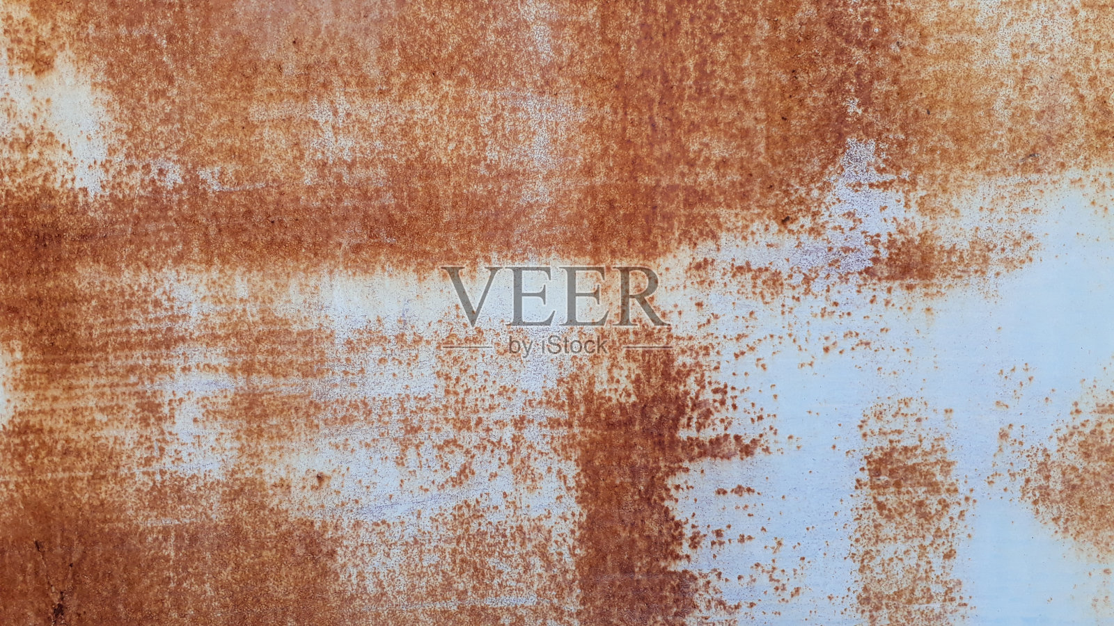 生锈的金属墙,旧铁皮覆盖着生锈的背景照片摄影图片