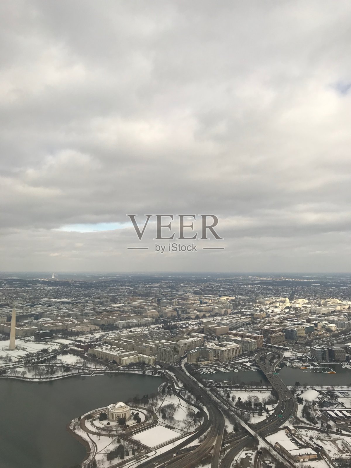 华盛顿特区冬季照片摄影图片