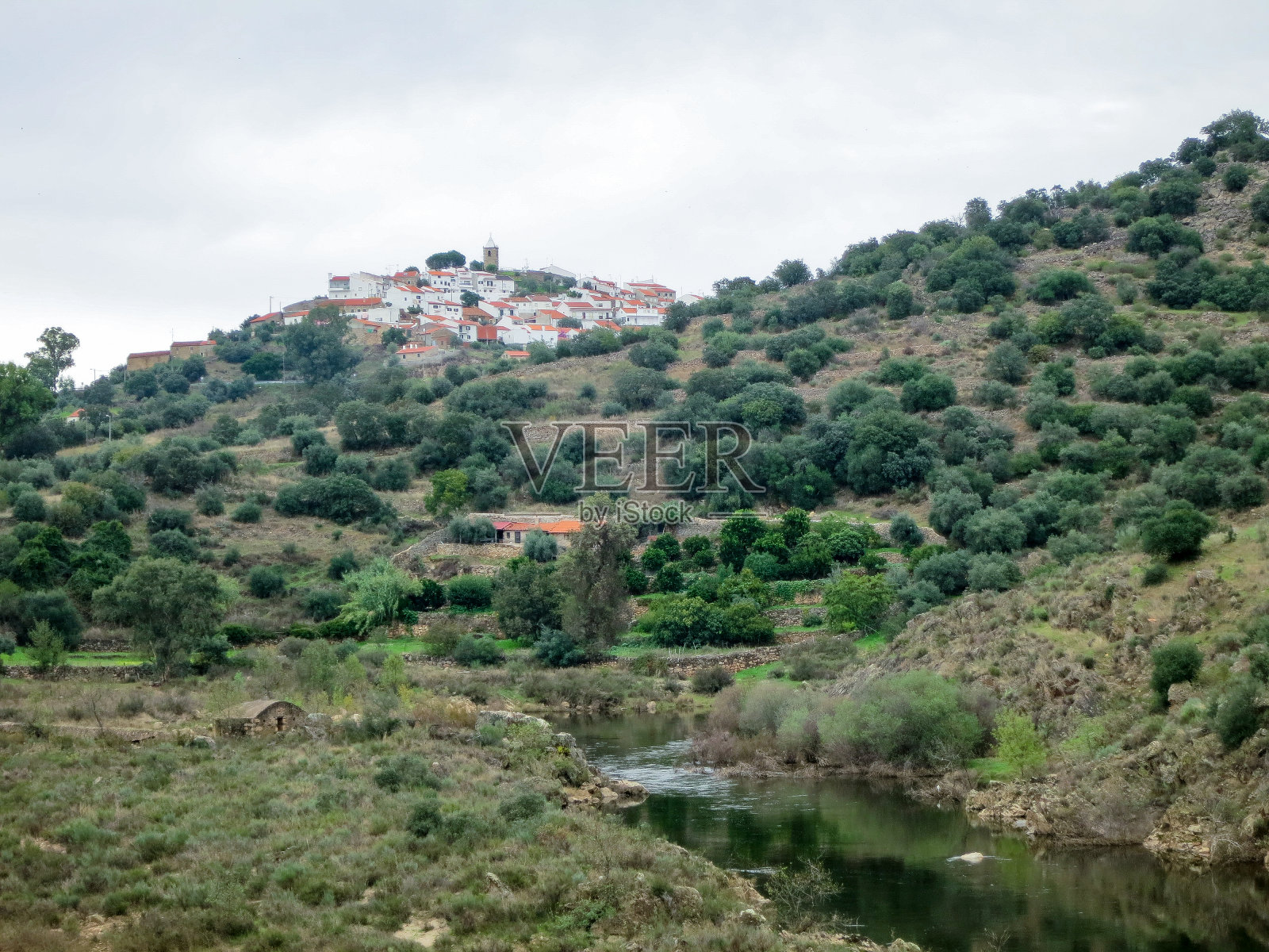 葡萄牙和西班牙边境的塞格拉照片摄影图片