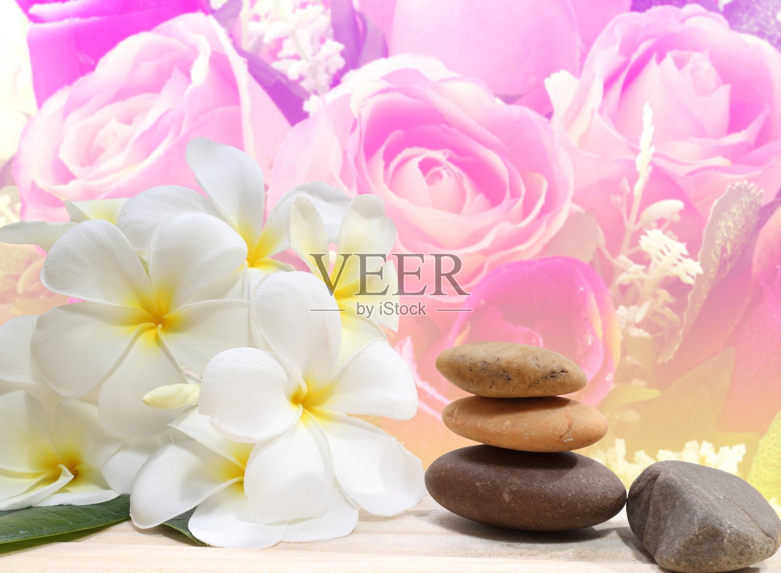 禅宗水疗概念背景照片摄影图片