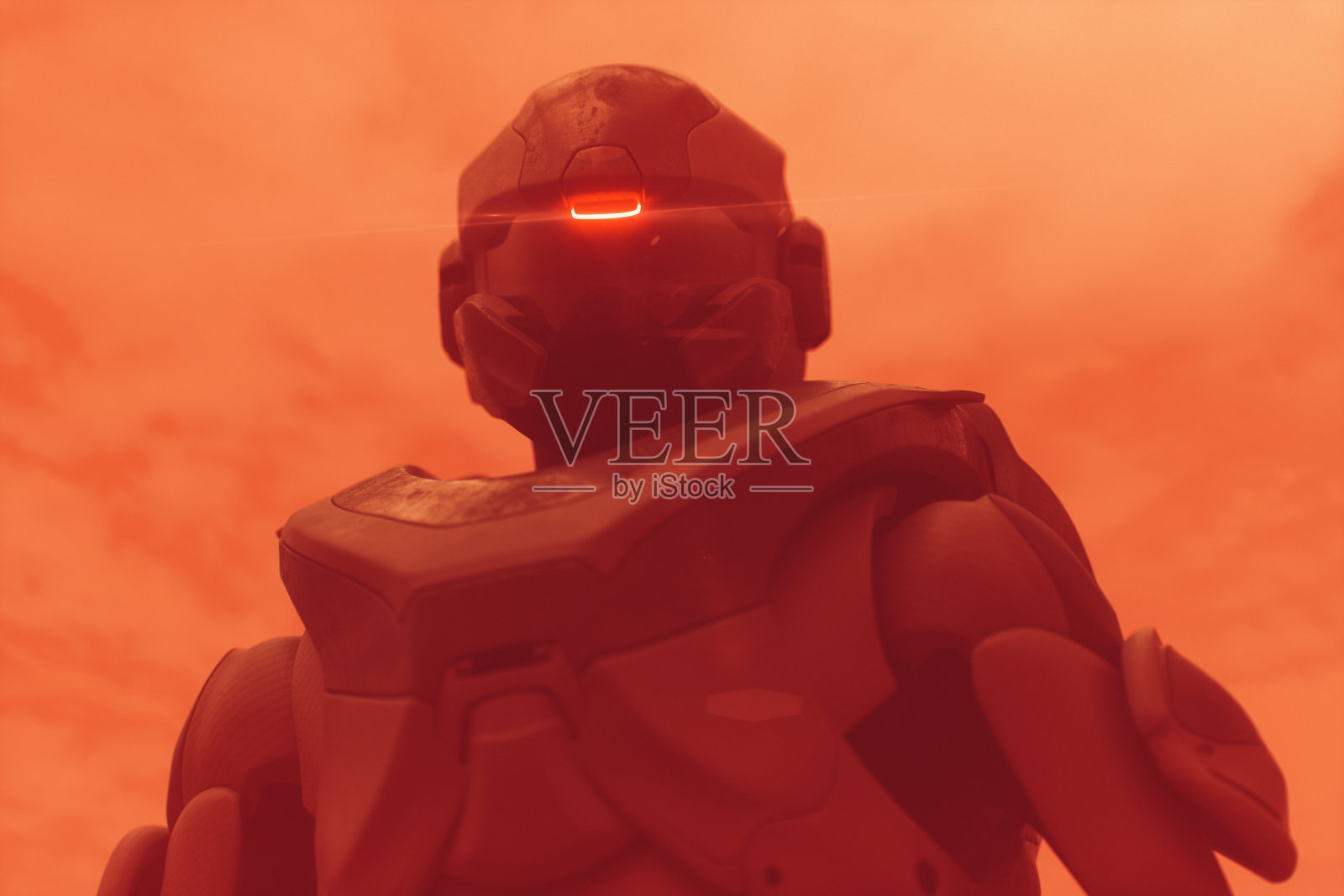 Cyborg战士照片摄影图片