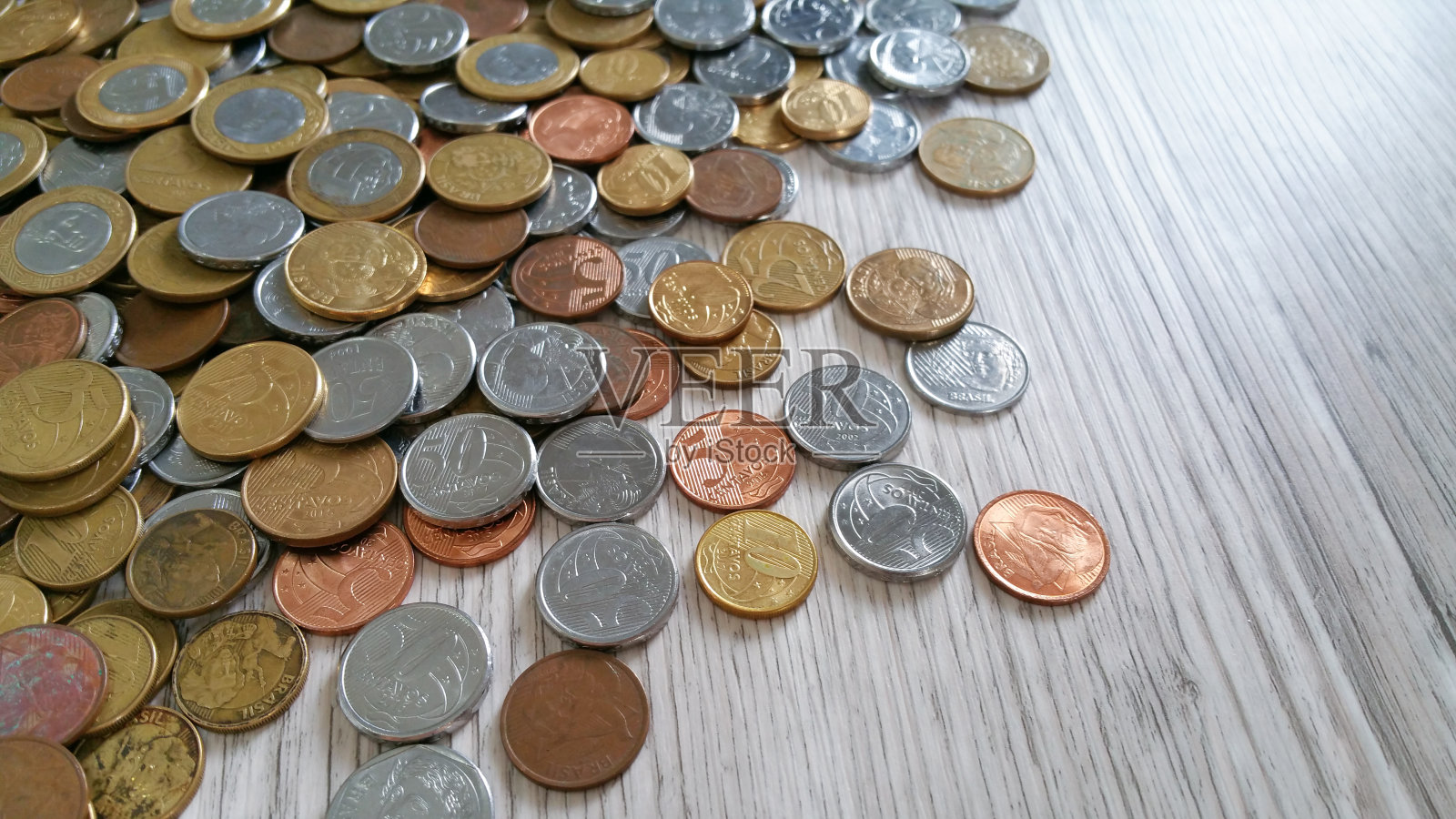 巴西的钱,巴西的货币照片摄影图片