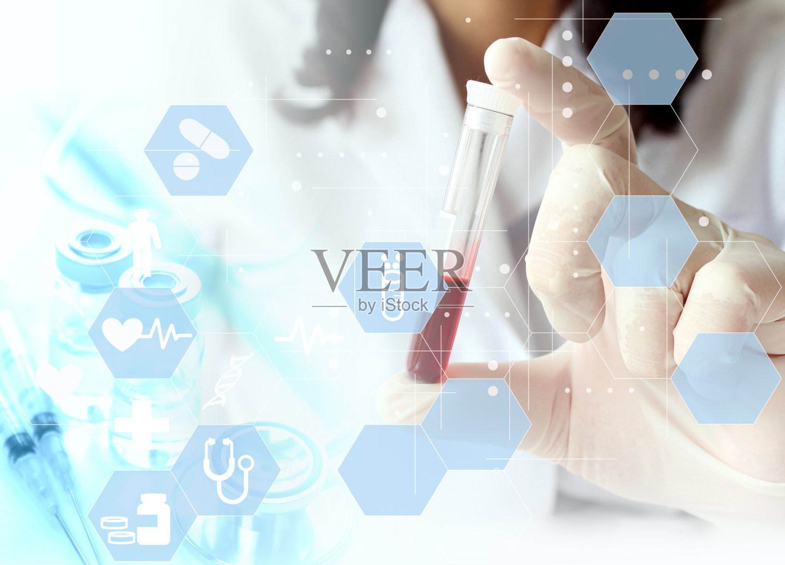 医学图像概念照片摄影图片