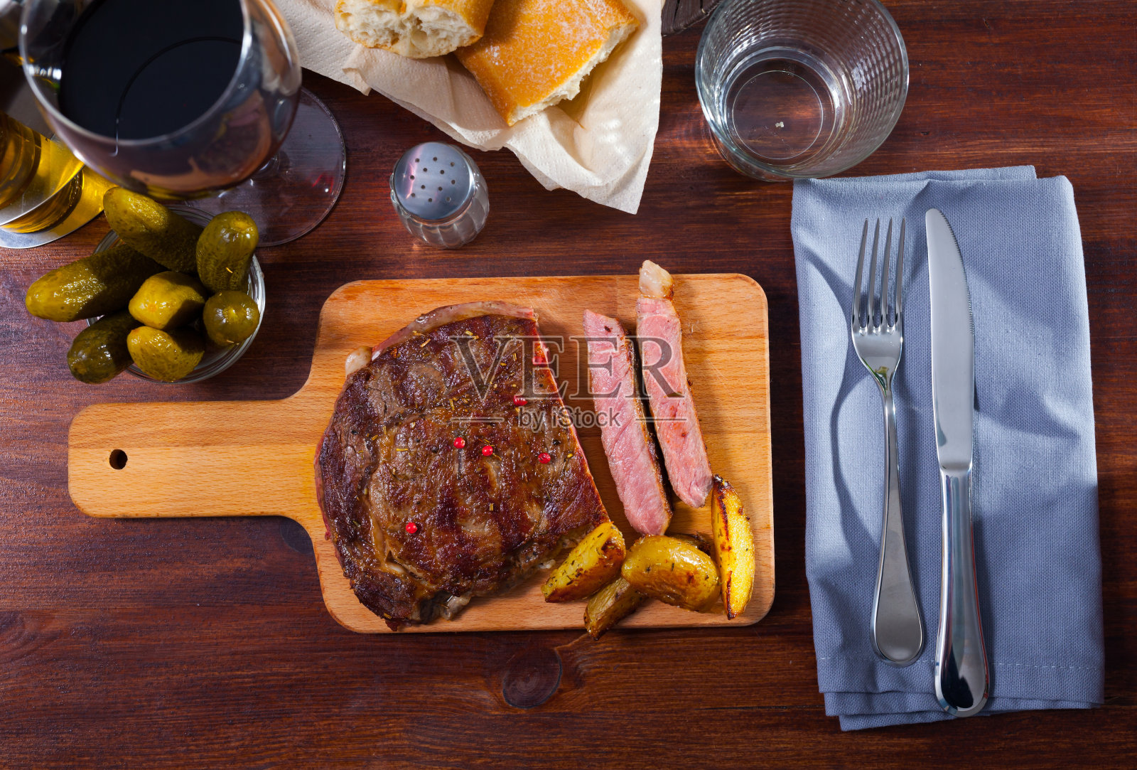 开胃的油炸牛肉照片摄影图片