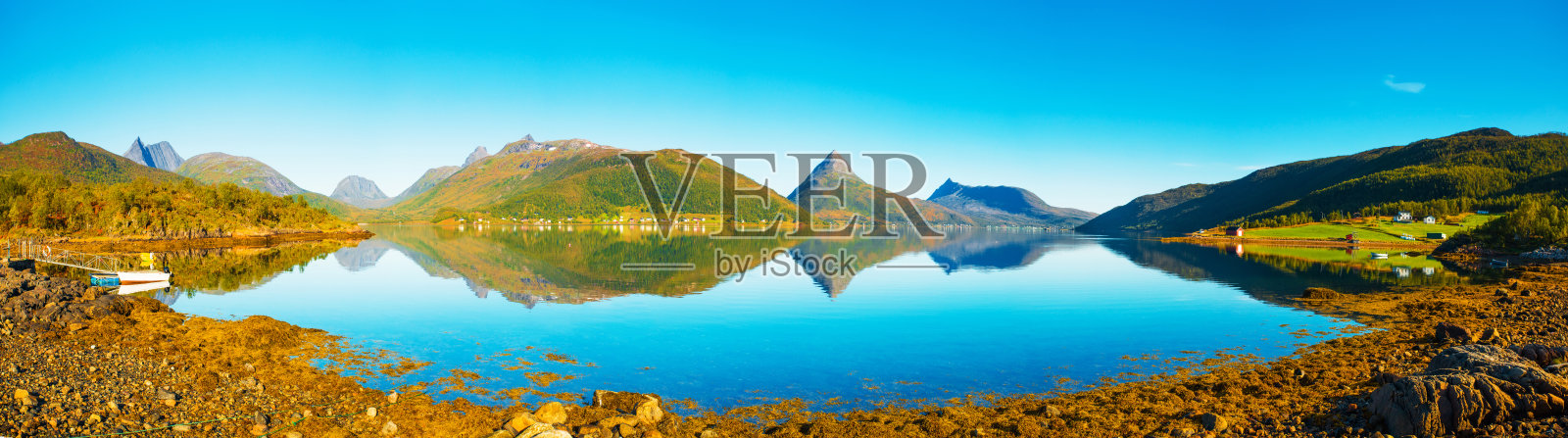 挪威的风景照片摄影图片