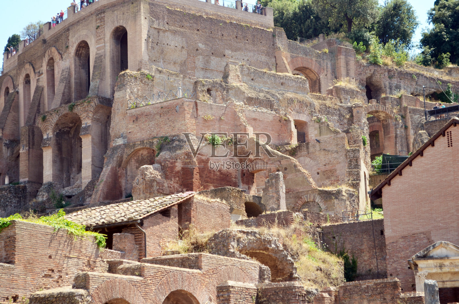 罗马废墟照片摄影图片