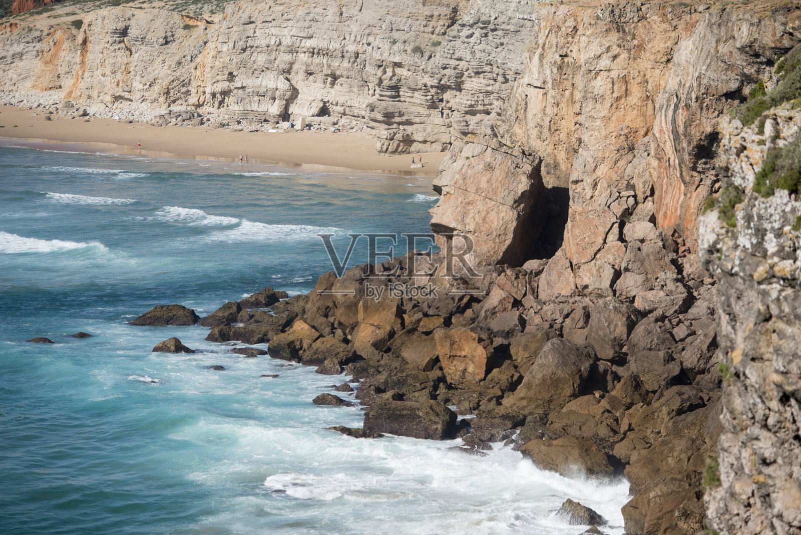 葡萄牙阿尔加维萨格雷斯卡波德圣维森特照片摄影图片