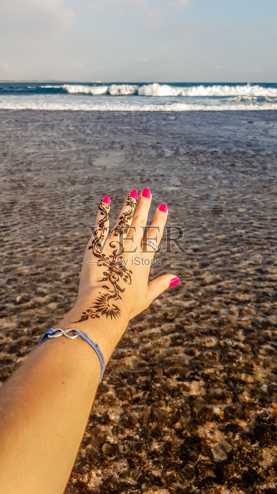 Lombok-Henna纹身照片摄影图片