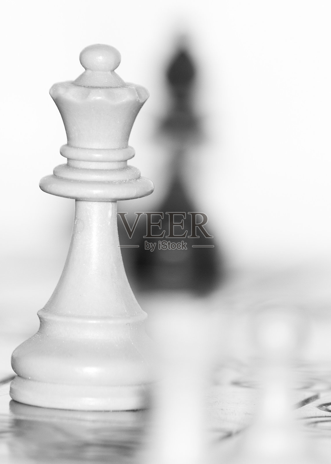 在棋盘上拍摄的象棋照片摄影图片