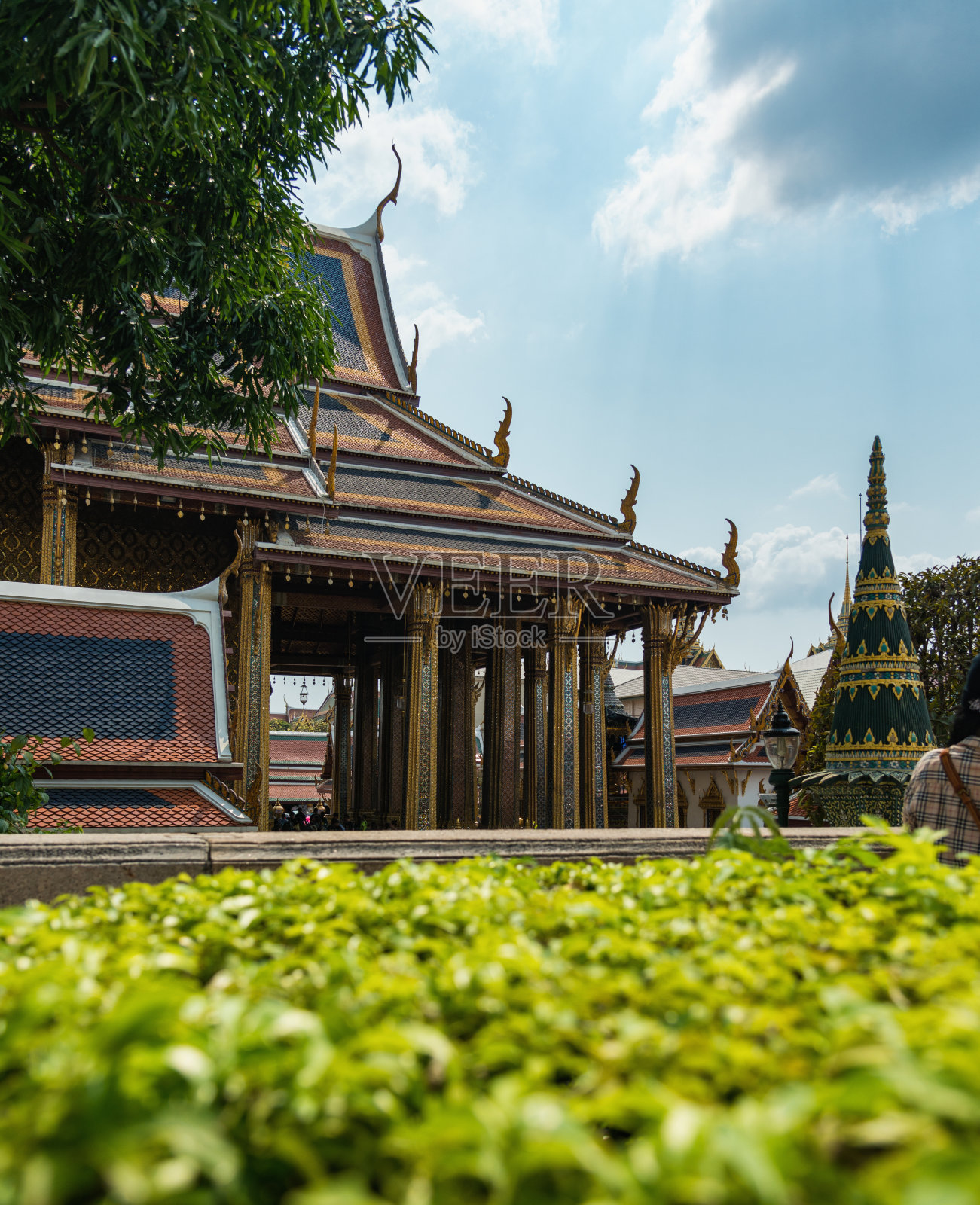 黎明神殿,宫殿和公园照片摄影图片