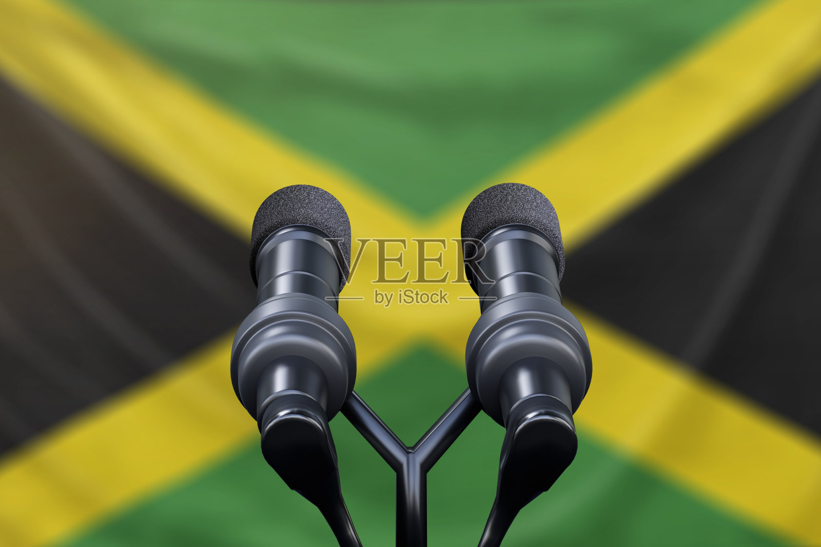 牙买加国旗照片摄影图片