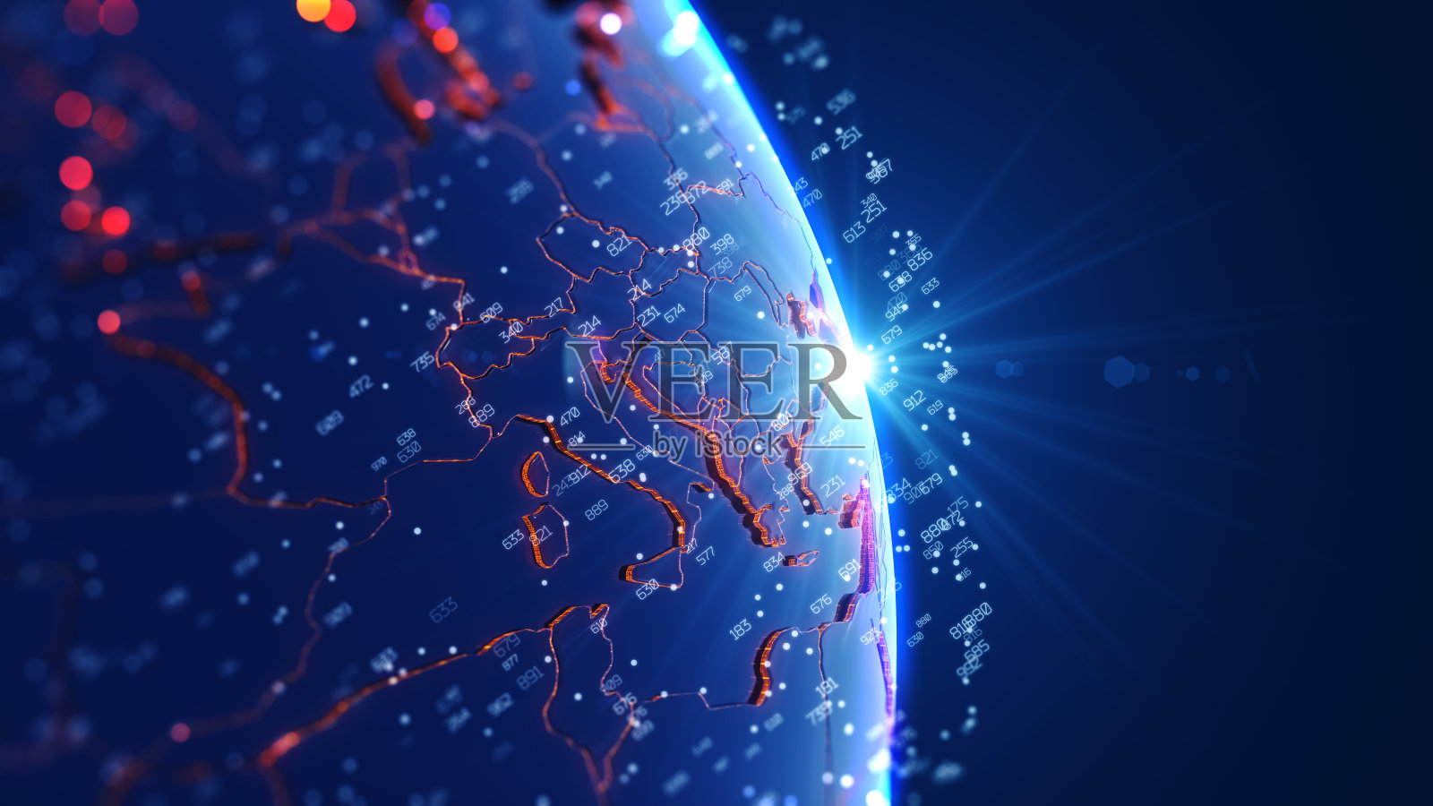 全球国际互联互通背景照片摄影图片