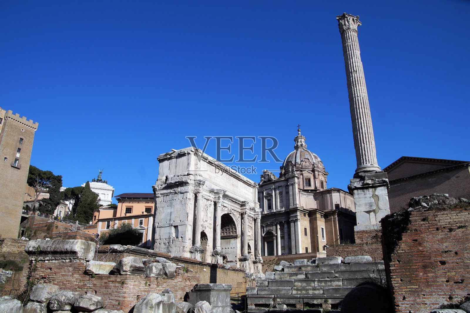 罗马广场,意大利罗马照片摄影图片