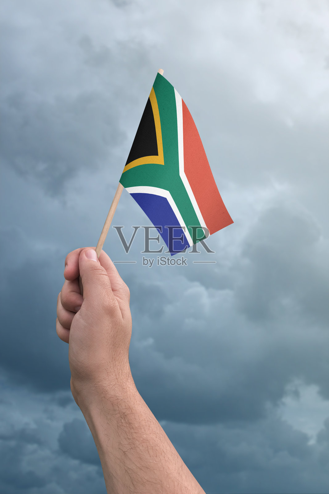 南非国旗照片摄影图片