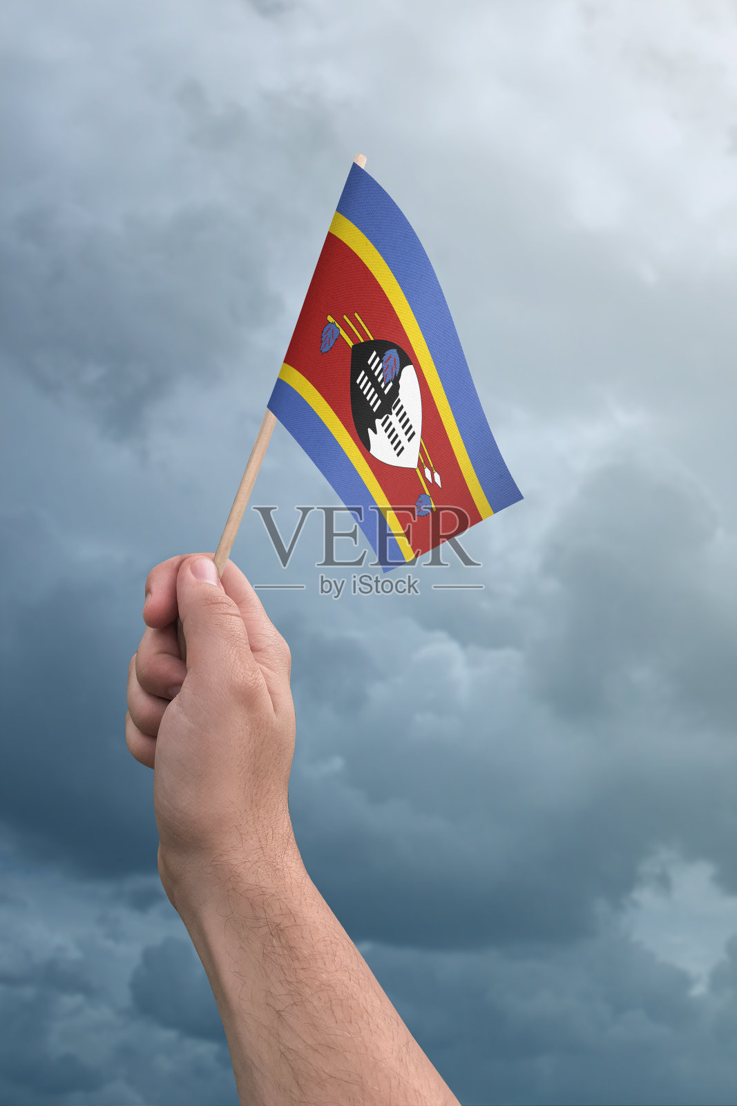 斯威士兰国旗照片摄影图片