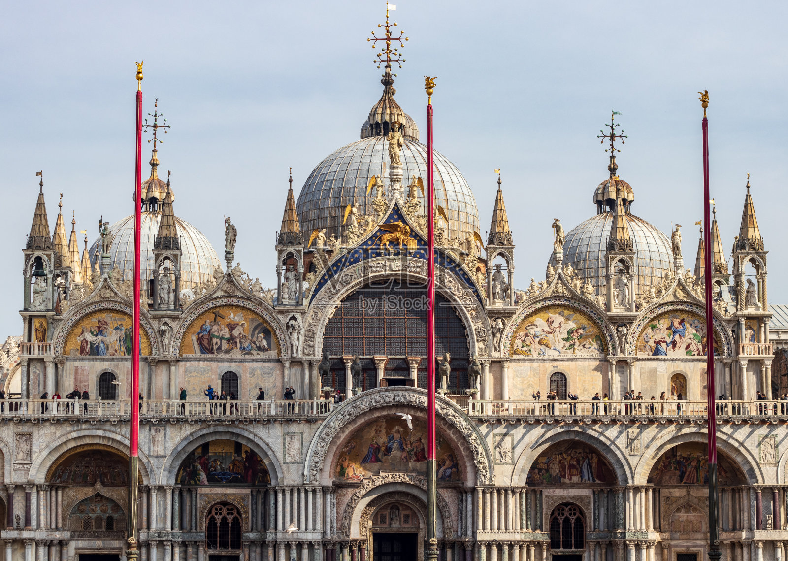 圣马克大教堂照片摄影图片