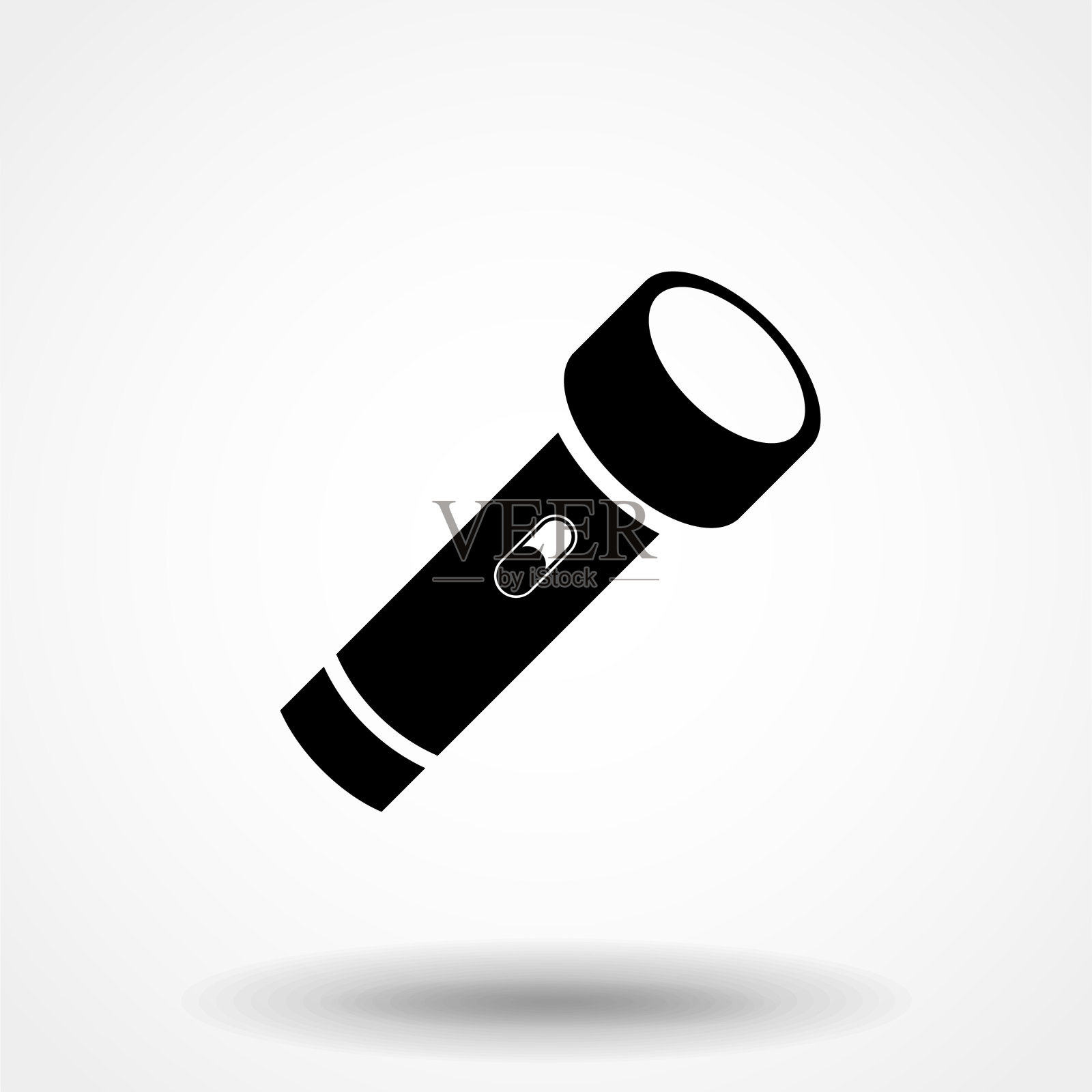 手电筒平面图标,平面设计最好的矢量图标设计元素图片