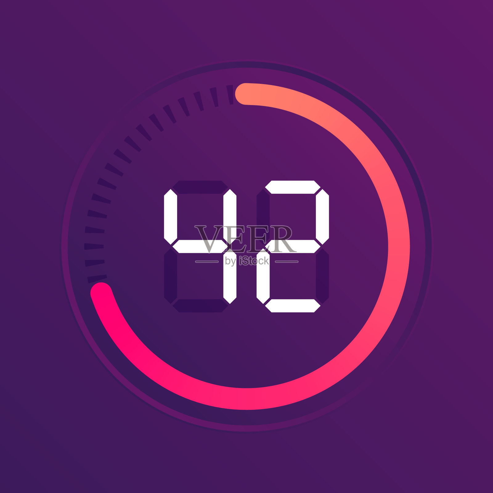 时钟和手表。向量。插画图片素材