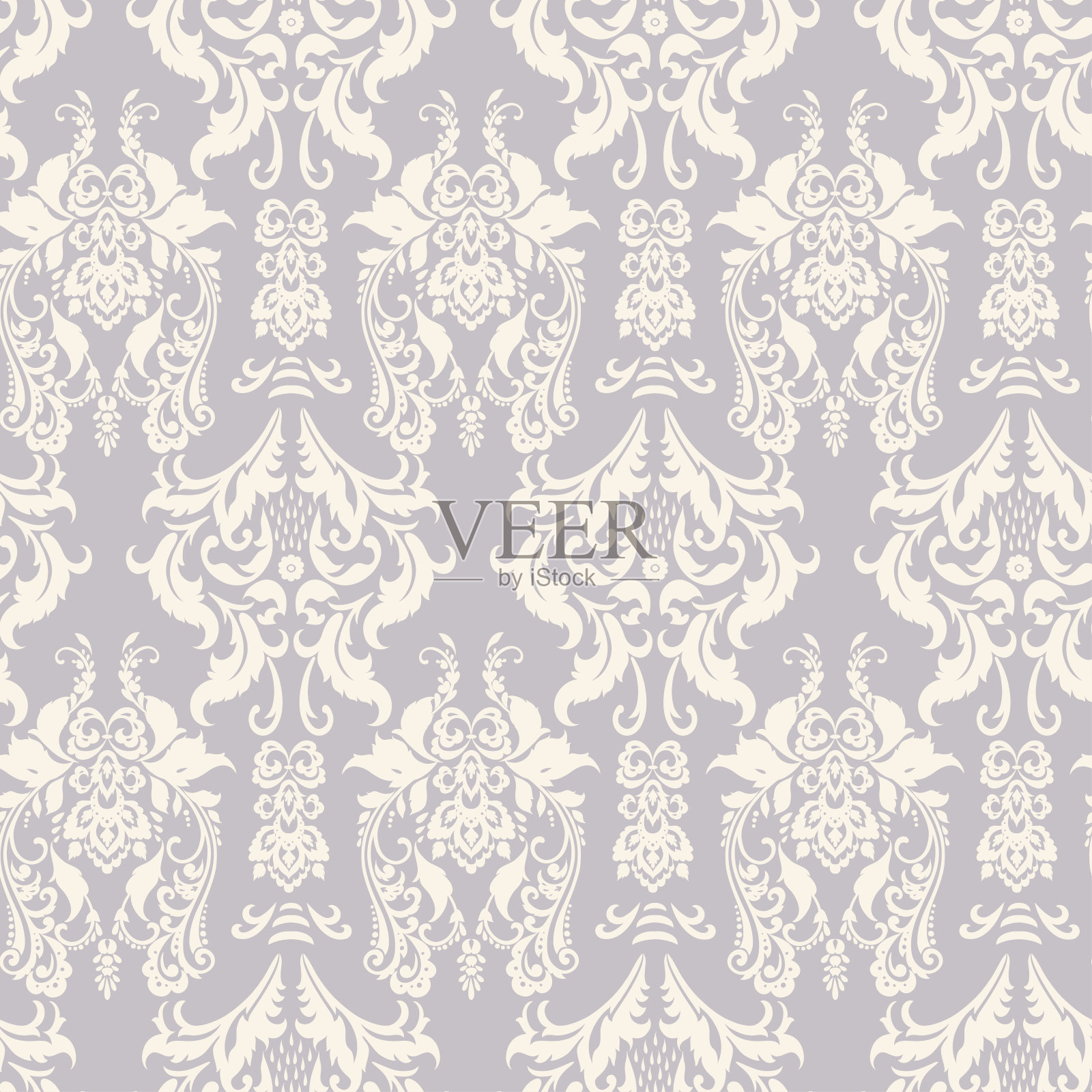 复古无缝壁纸插画图片素材