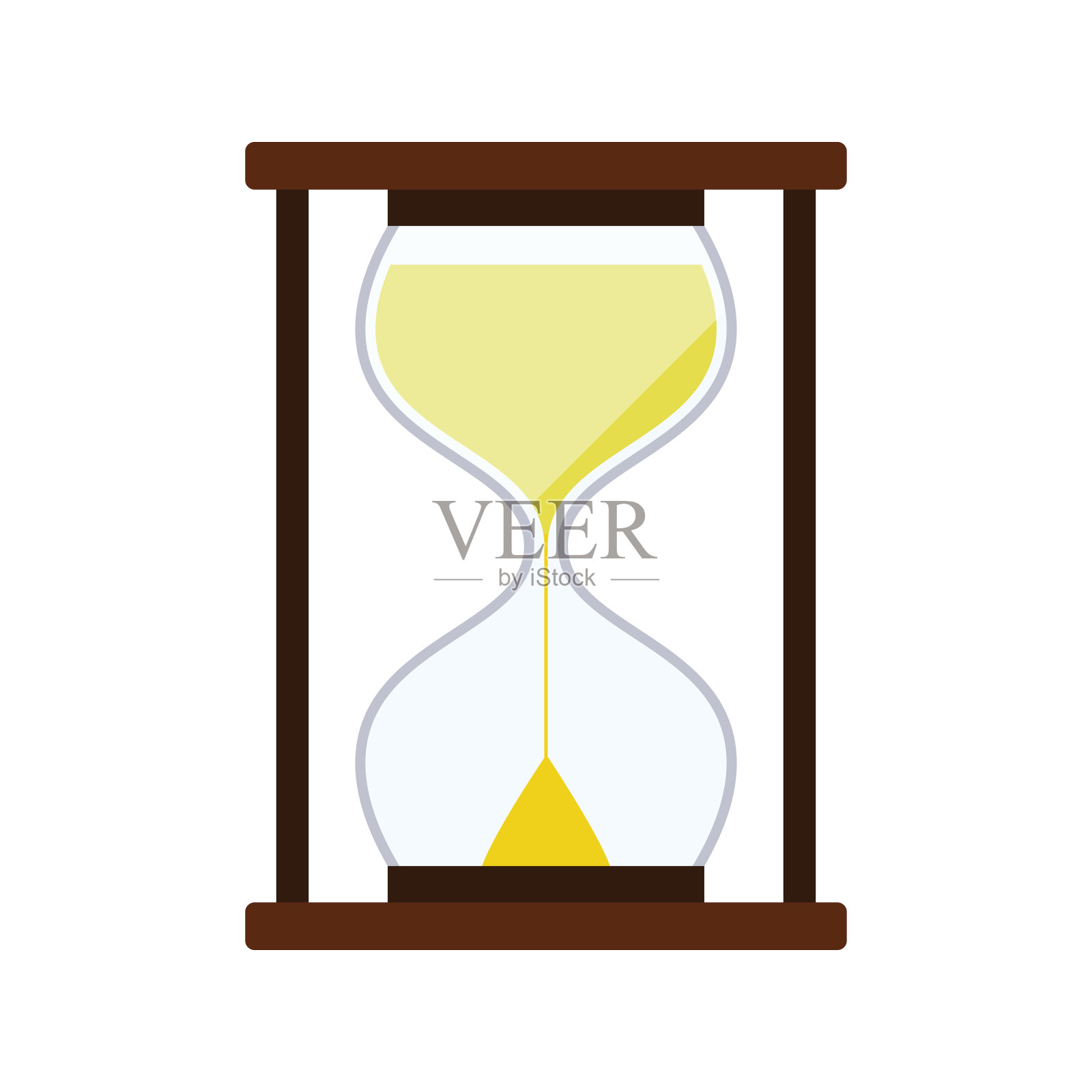 沙漏图标设计元素图片