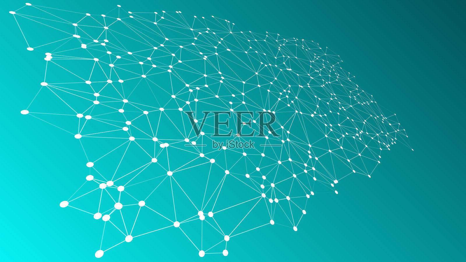 几何图案三角形矢量三维技术科学背景插画图片素材