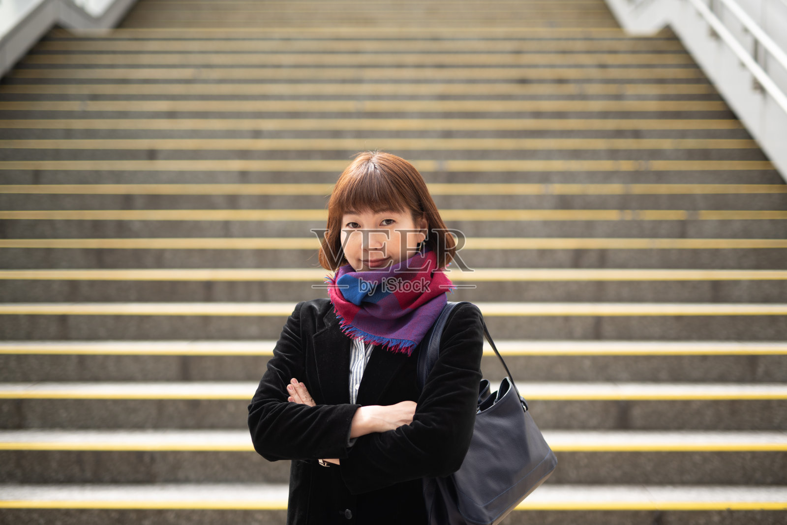 自信的女商人照片摄影图片