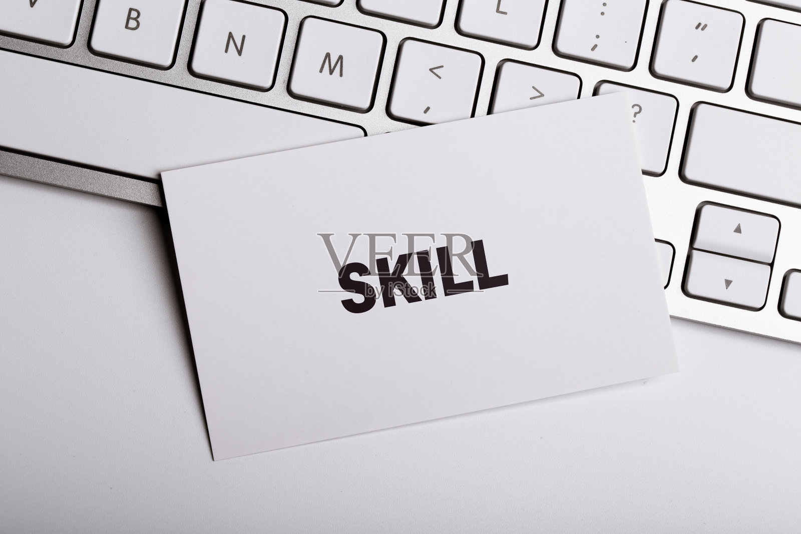 在纸上写上技能里程碑概念照片摄影图片