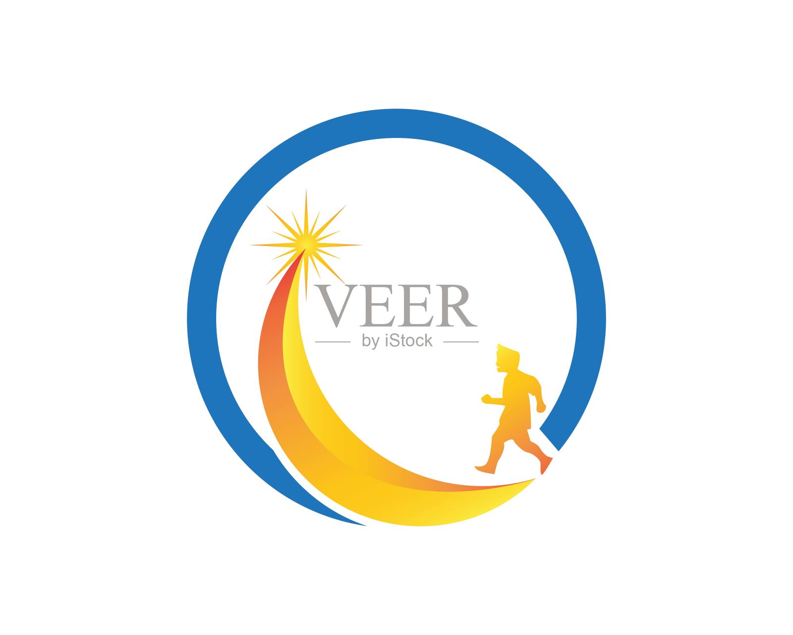 快乐的孩子矢量插图插画图片素材