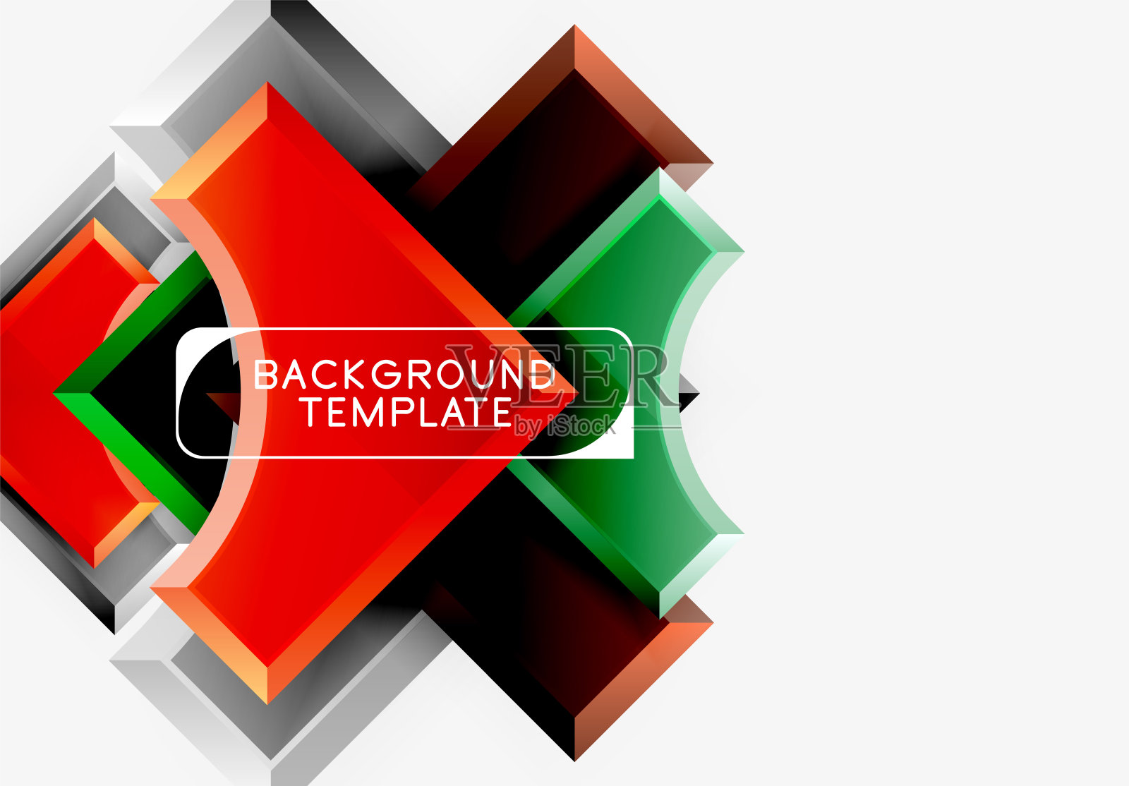 几何形状抽象背景插画图片素材