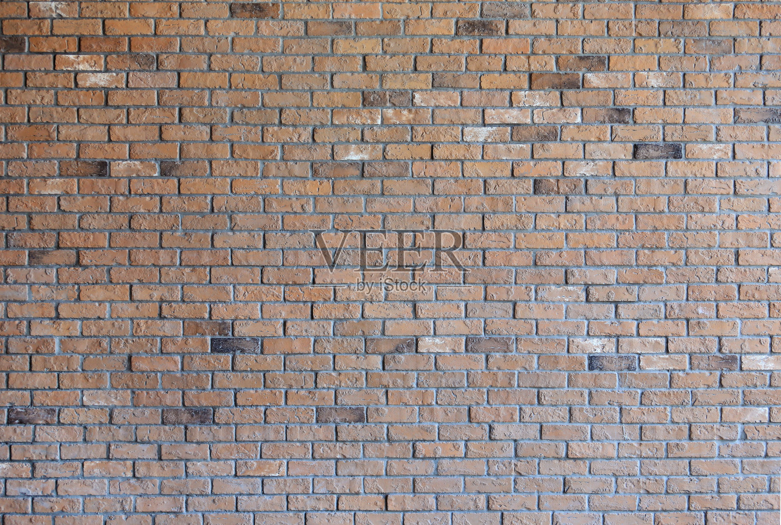 新的砖墙纹理背景。复古的风格。照片摄影图片