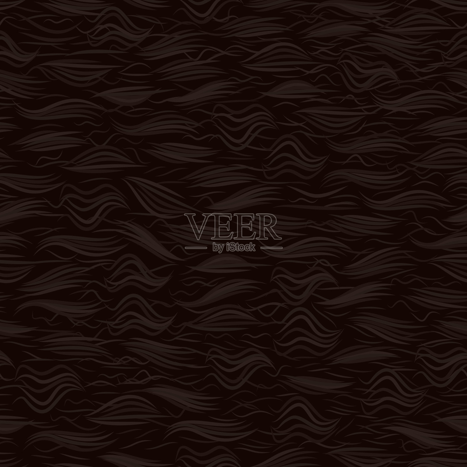 棕色皮毛的质地。插画图片素材