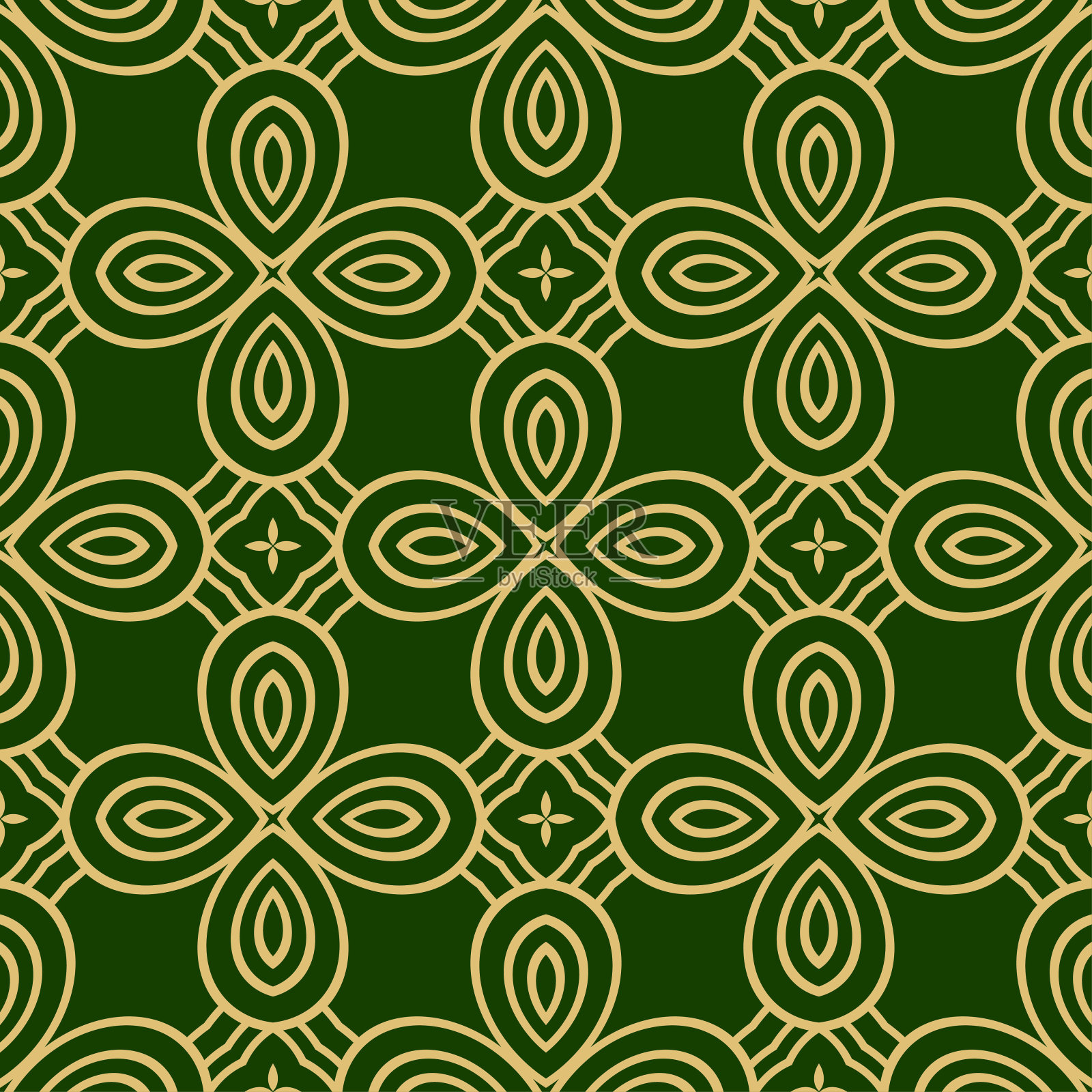 矢量插图。图案与几何装饰,装饰边界。印花面料设计插画图片素材