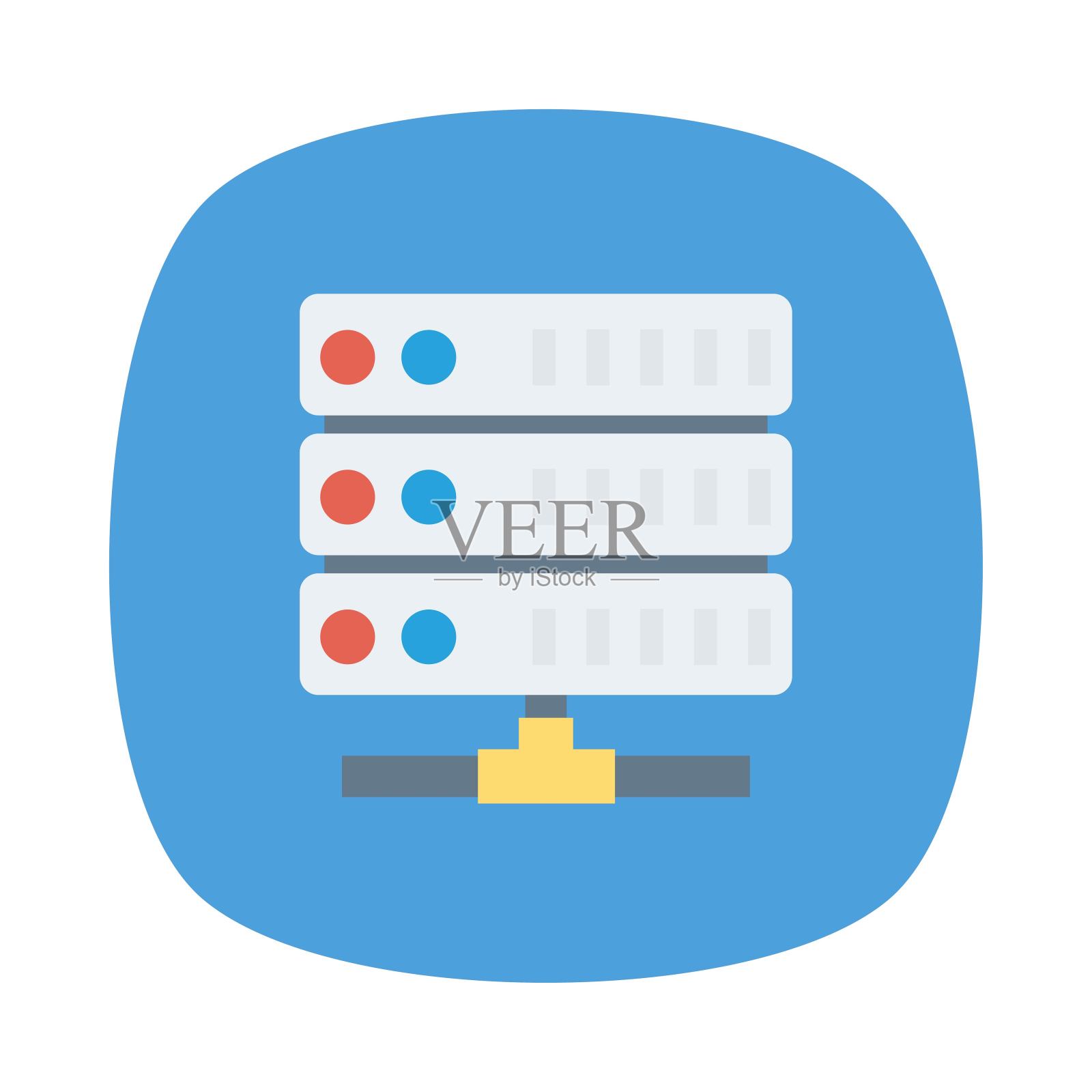 服务器存储数据库图标素材