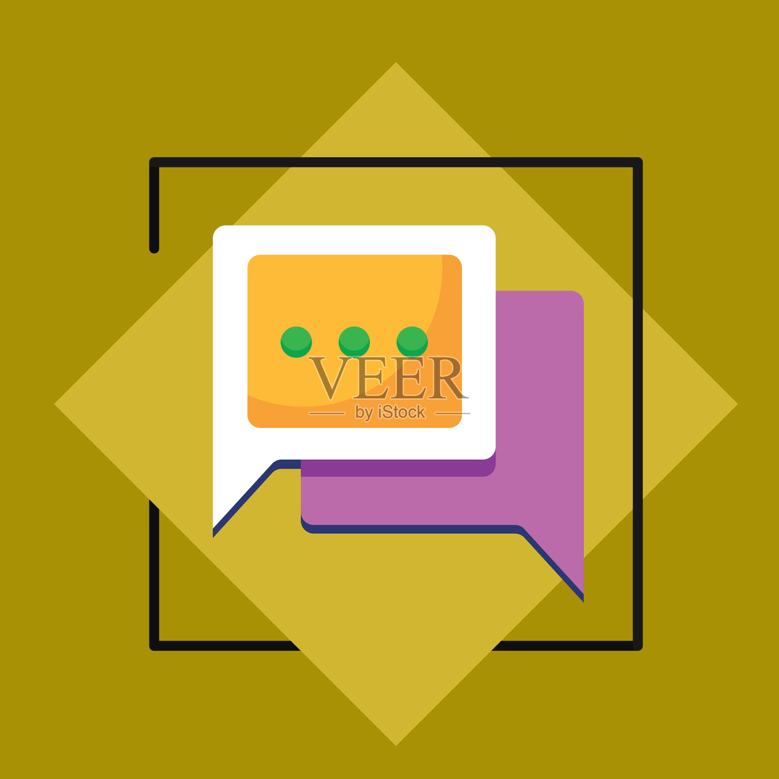 社会参与图标-插图插画图片素材