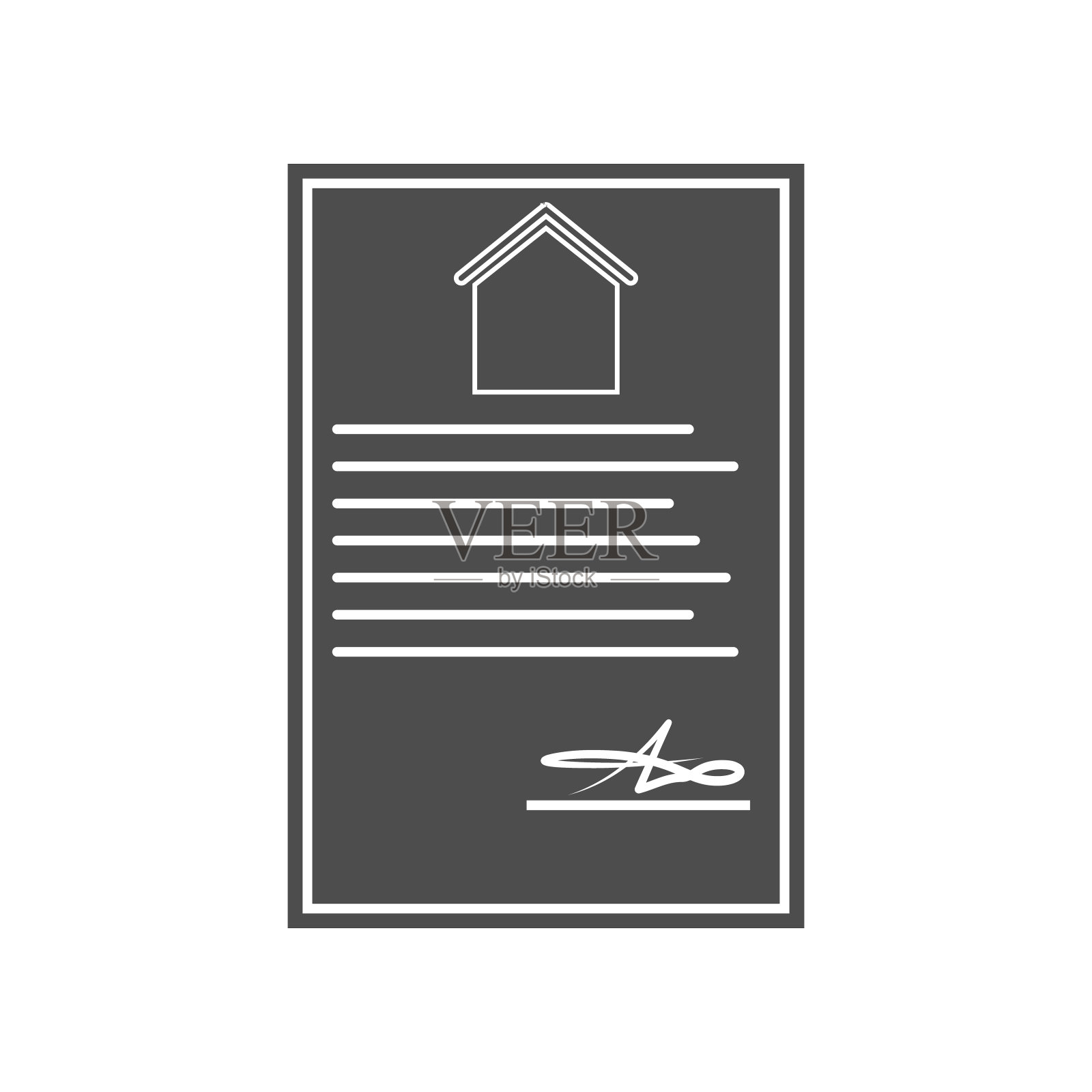 公寓或房子的图标。极简元素的移动概念和web应用图标。字形,平面图标用于网站设计和开发,应用程序开发插画图片素材