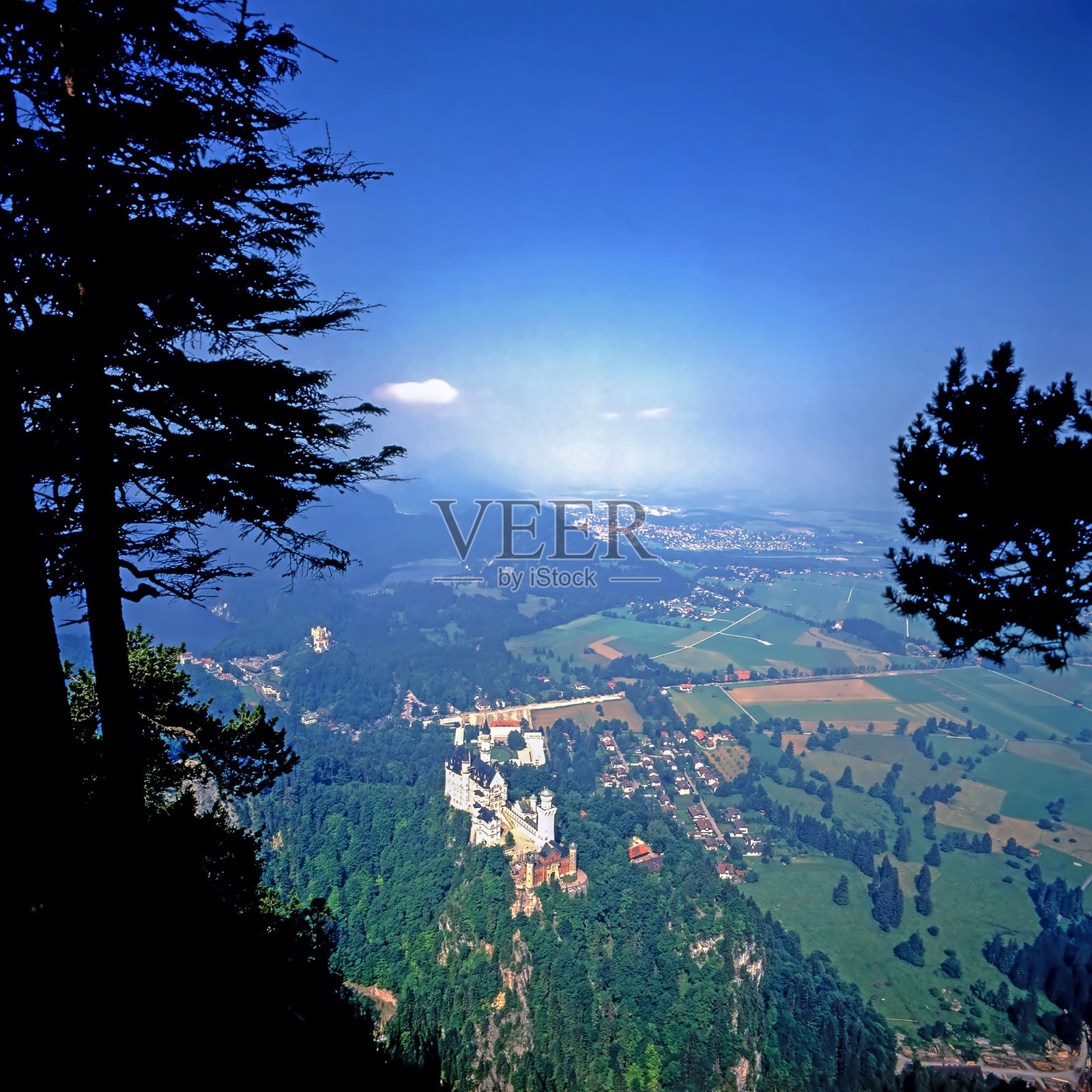 德国新天鹅堡城堡照片摄影图片