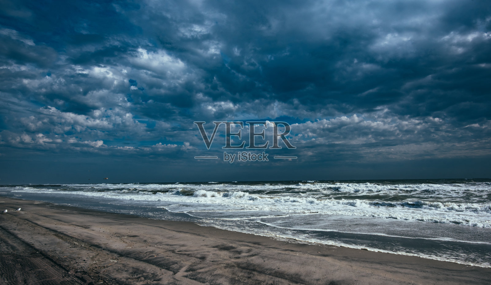 冬季海洋海滩照片摄影图片