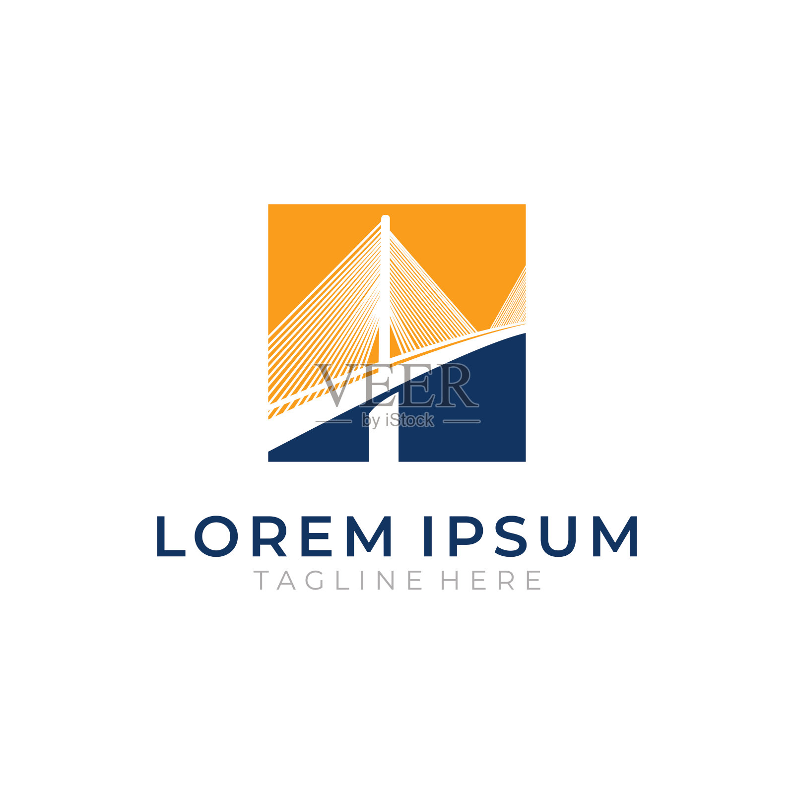 旧金山之桥插画图片素材