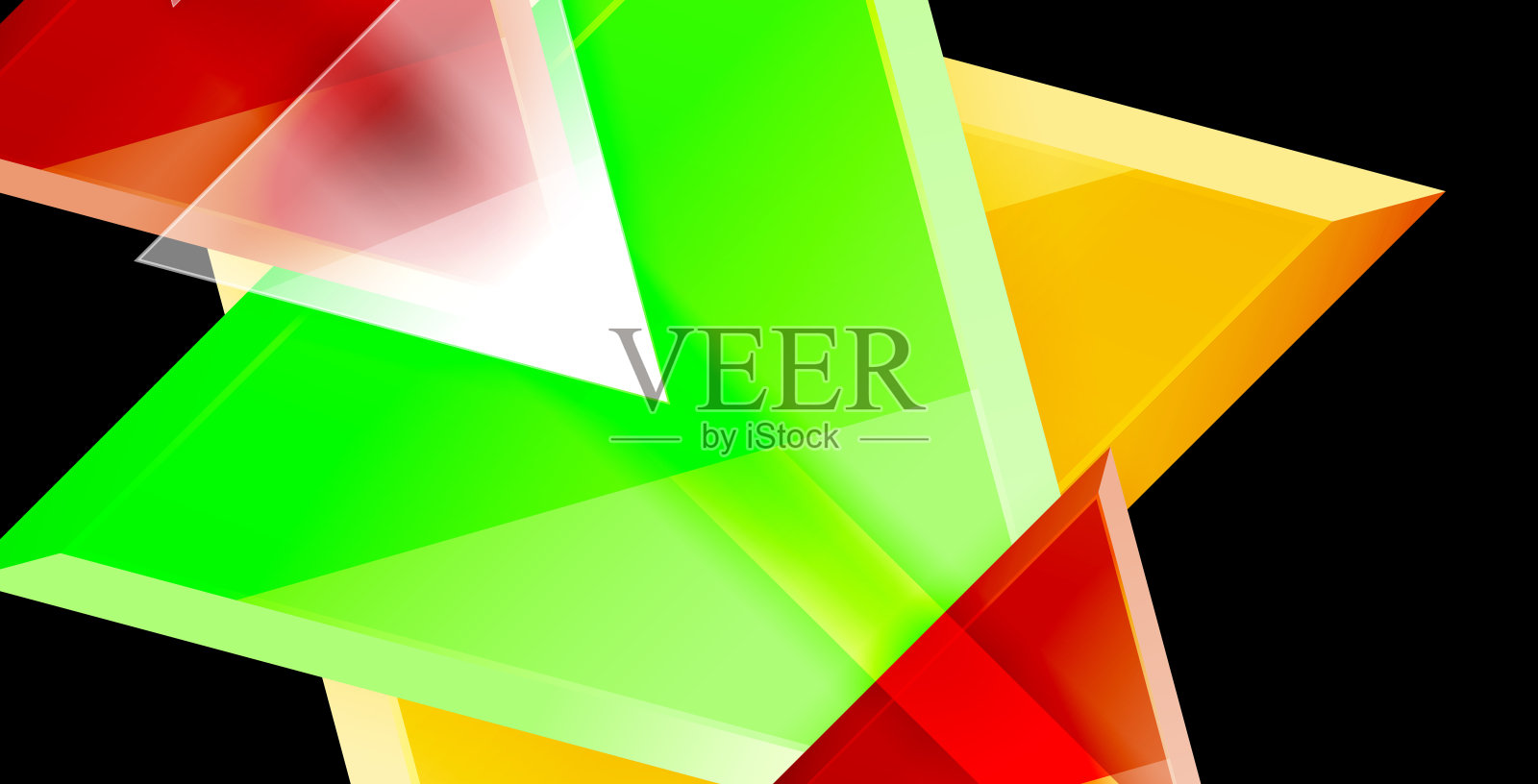 有光泽的三角形背景插画图片素材