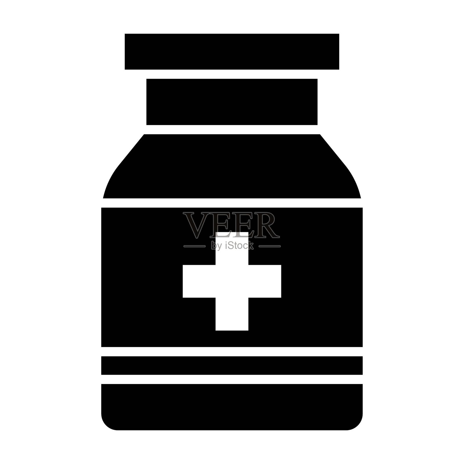 医疗图标,矢量插图,医疗保健大纲插画图片素材