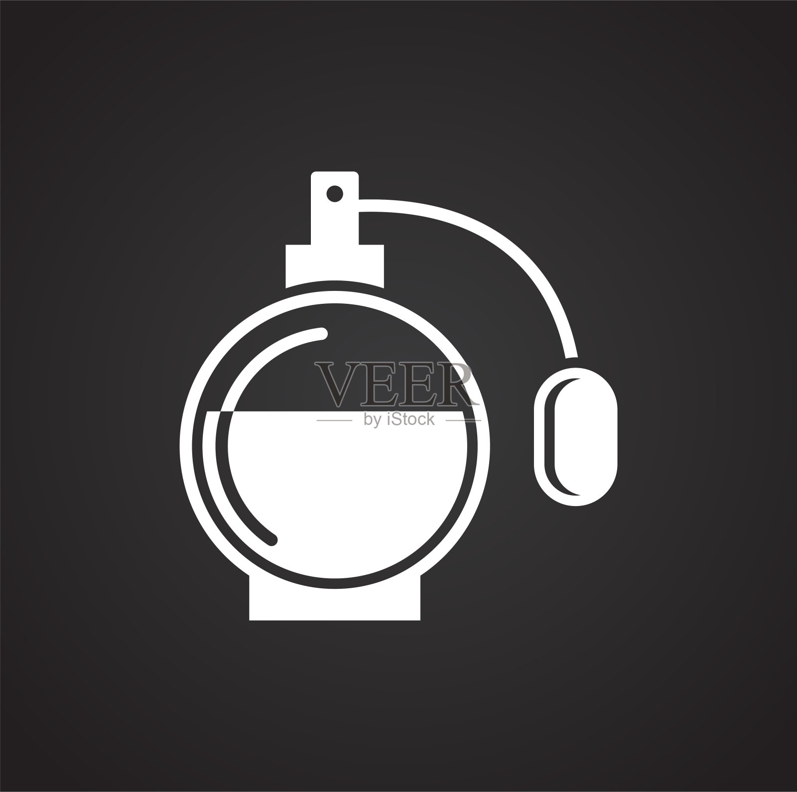 美丽相关图标的背景图形和网页设计。简单的矢量信号。网站按钮或手机应用的互联网概念符号。图标素材