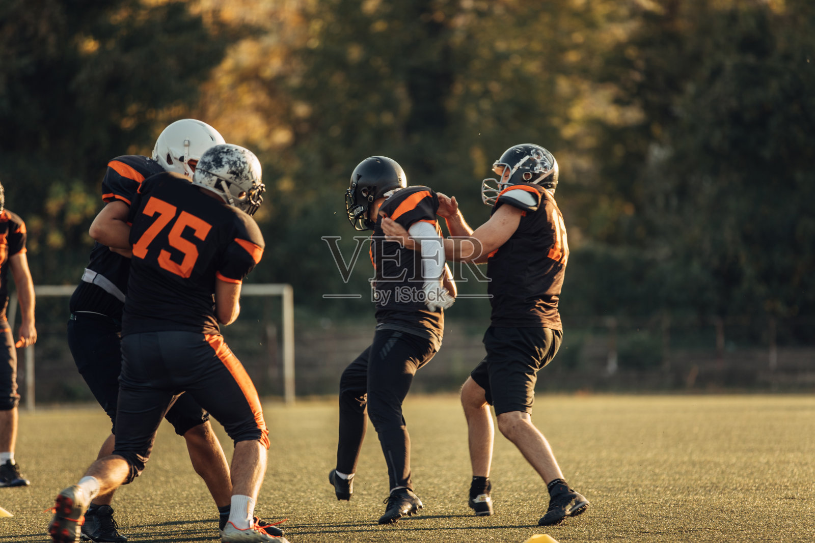 美式足球比赛照片摄影图片