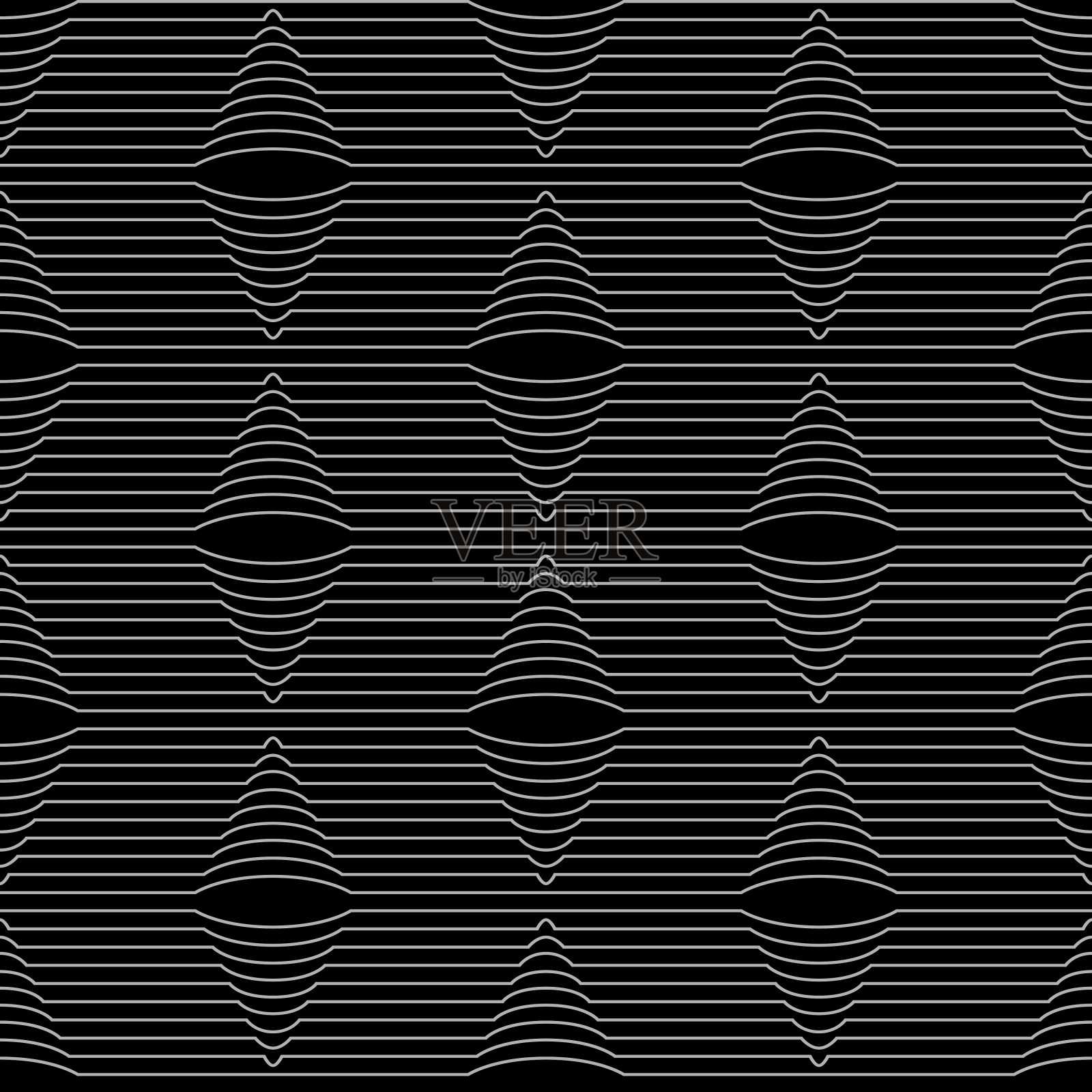 摘要单色线背景。插画图片素材