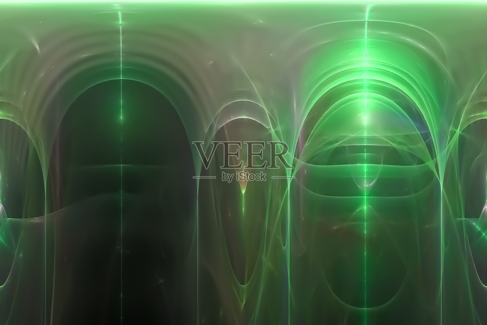 抽象数字分形幻想设计照片摄影图片