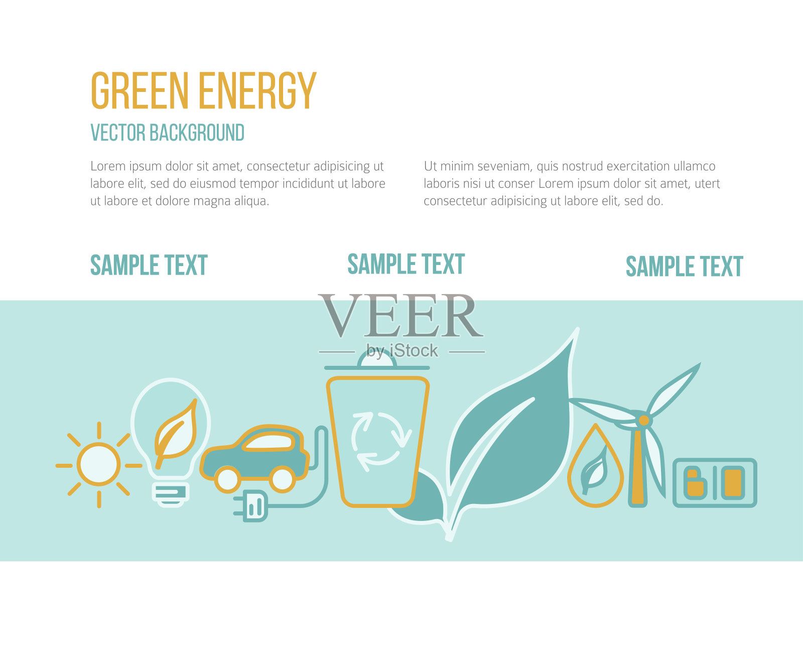 矢量横幅模板插画图片素材