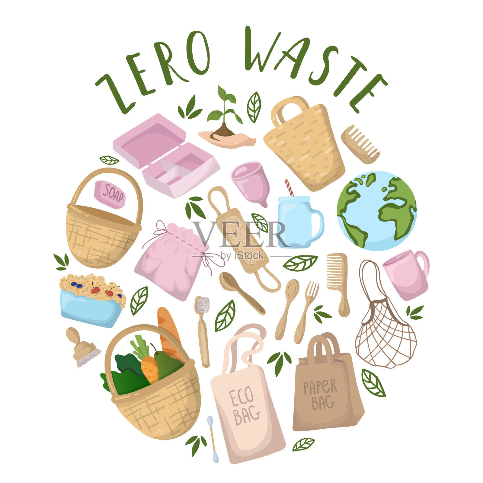 复活节快乐设计元素图片